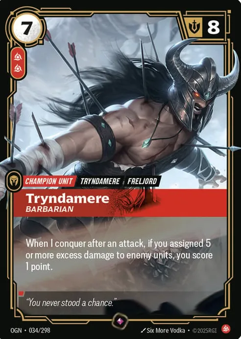 Tryndamere - Barbarian