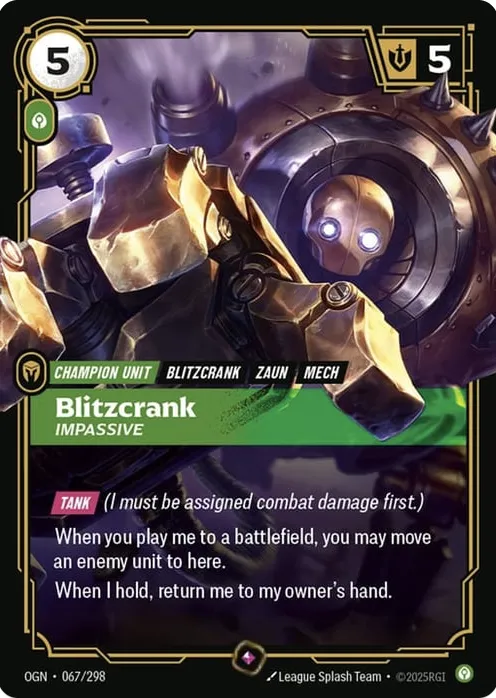 Blitzcrank - Impassive