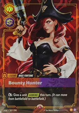 Miss Fortune - Bounty Hunter (Metal) (Prize Wall)
