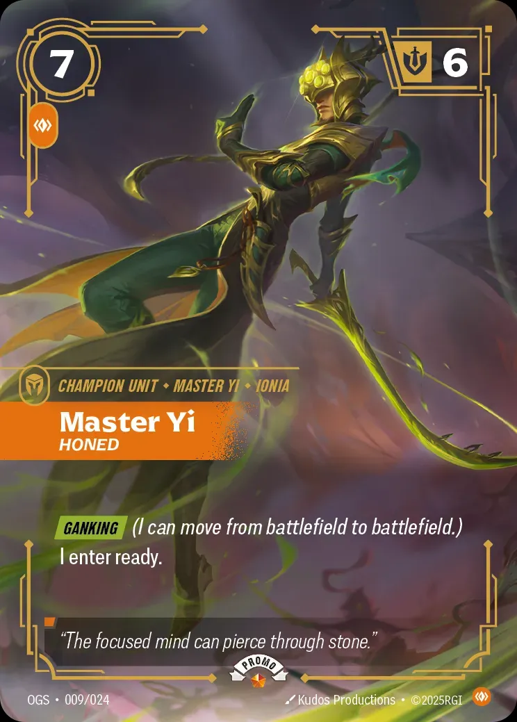 Master Yi - Honed