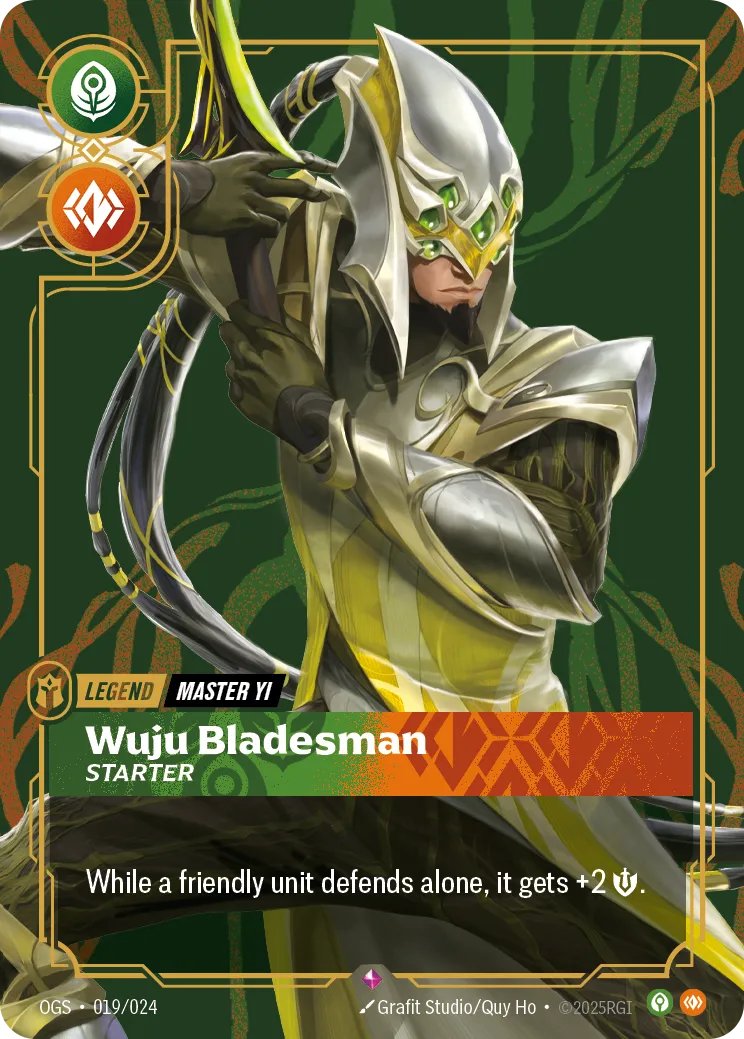 Master Yi - Wuju Bladesman (Starter)