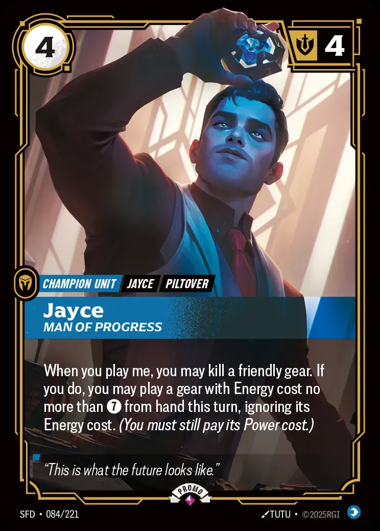 Jayce - Man of Progress