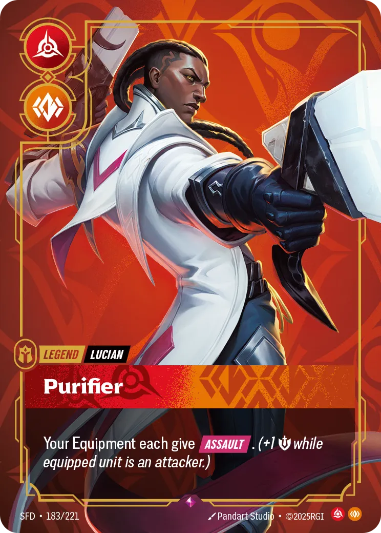 Lucian - Purifier (Metal) (Prize Wall)
