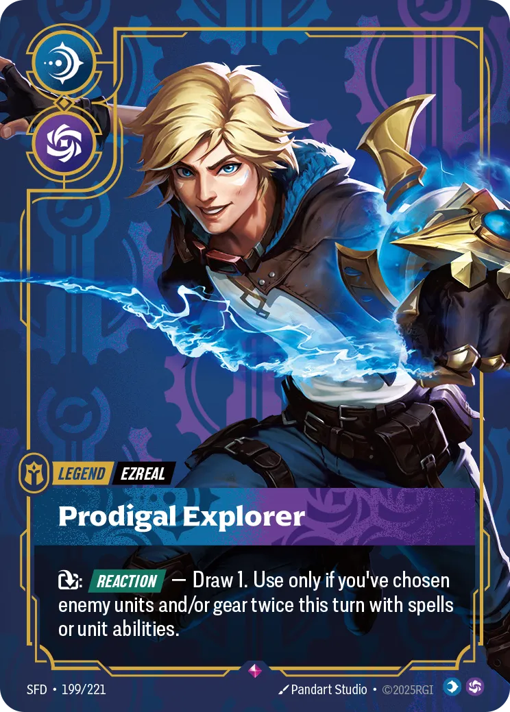 Ezreal - Prodigal Explorer (Metal) (Prize Wall)