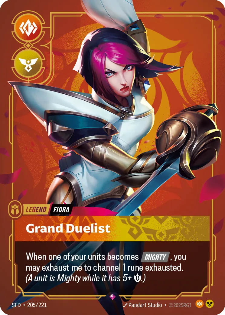 Fiora - Grand Duelist (Metal) (Prize Wall)