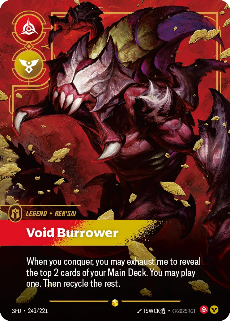 Rek'sai - Void Burrower (Overnumbered)