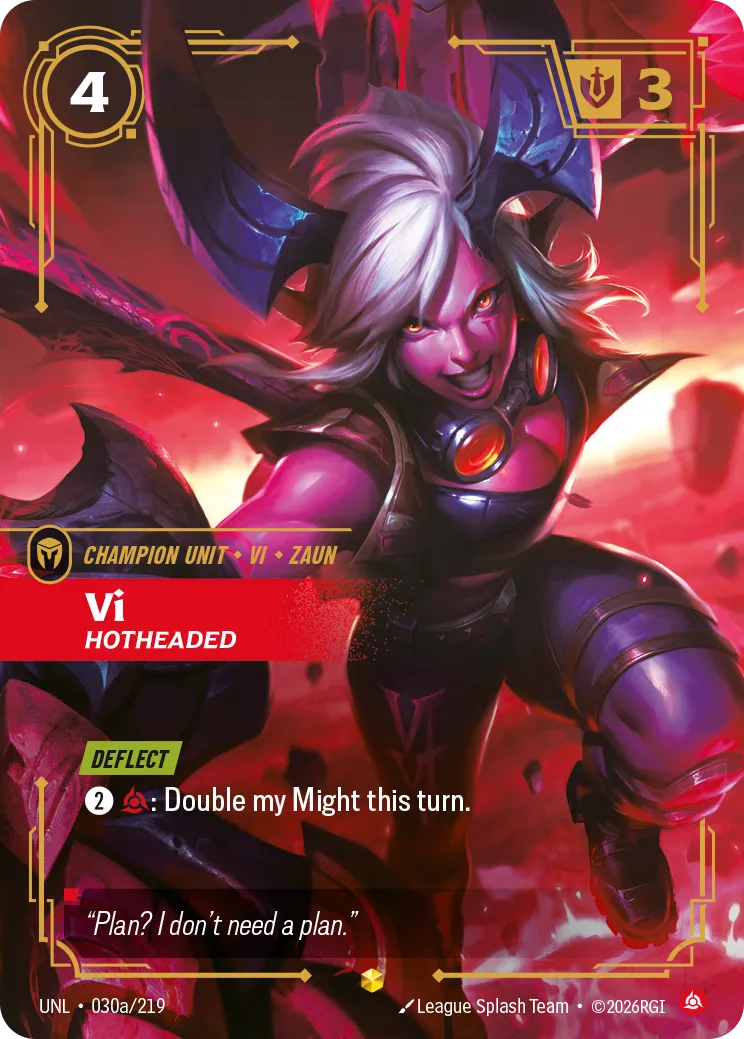Vi - Hotheaded (Alternate Art)