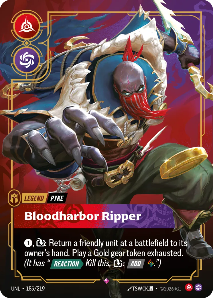 Pyke - Bloodharbor Ripper (Metal) (Prize Wall)