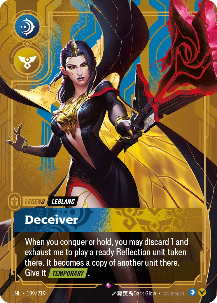 LeBlanc - Deceiver (Metal) (Prize Wall)