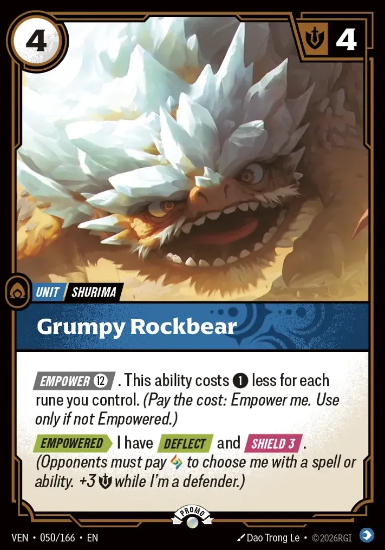 Grumpy Rockbear