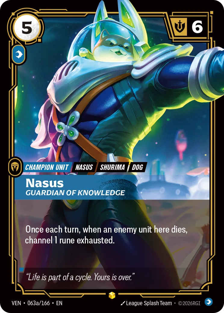 Nasus - Guardian of Knowledge (Alternate Art)