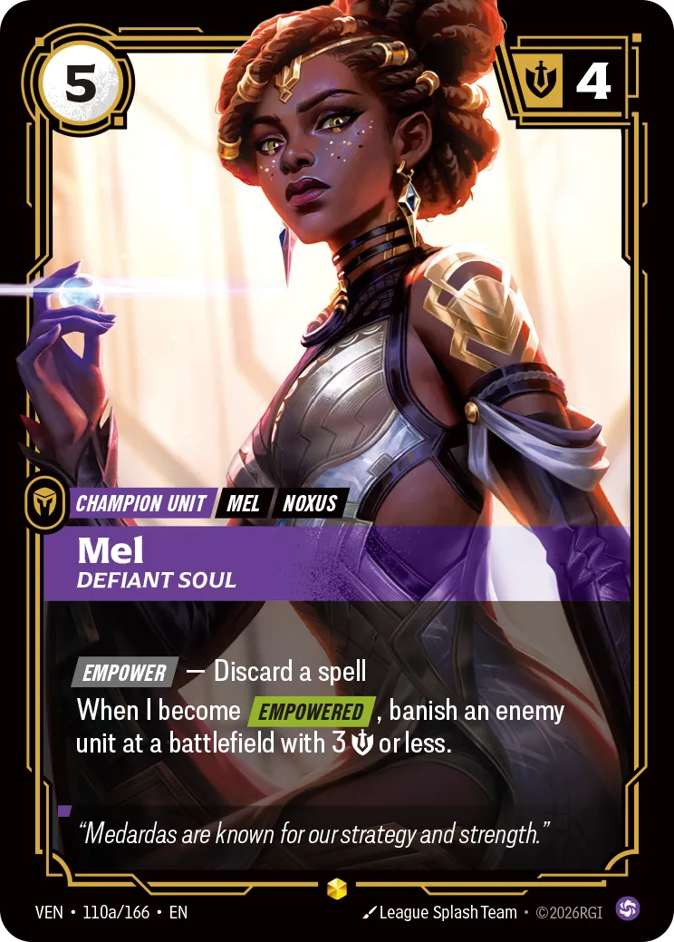 Mel - Defiant Soul (Alternate Art)