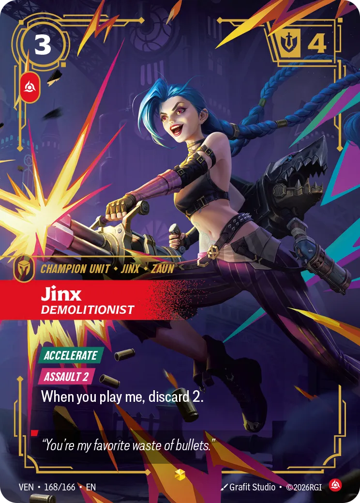 Jinx - Demolitionist (Overnumbered)