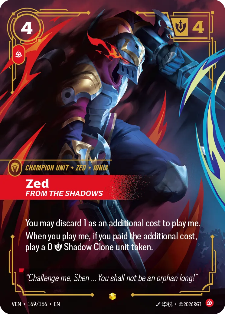 Zed - From the Shadows (Overnumbered)