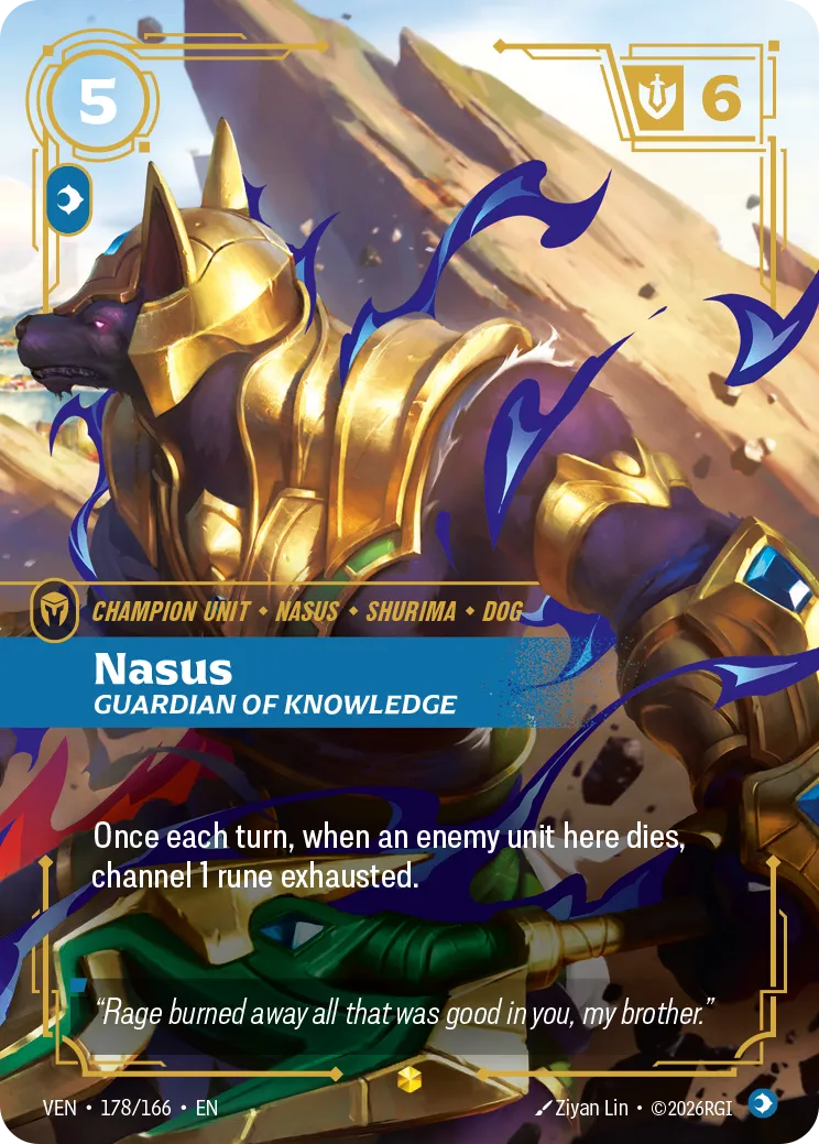 Nasus - Guardian of Knowledge (Overnumbered)
