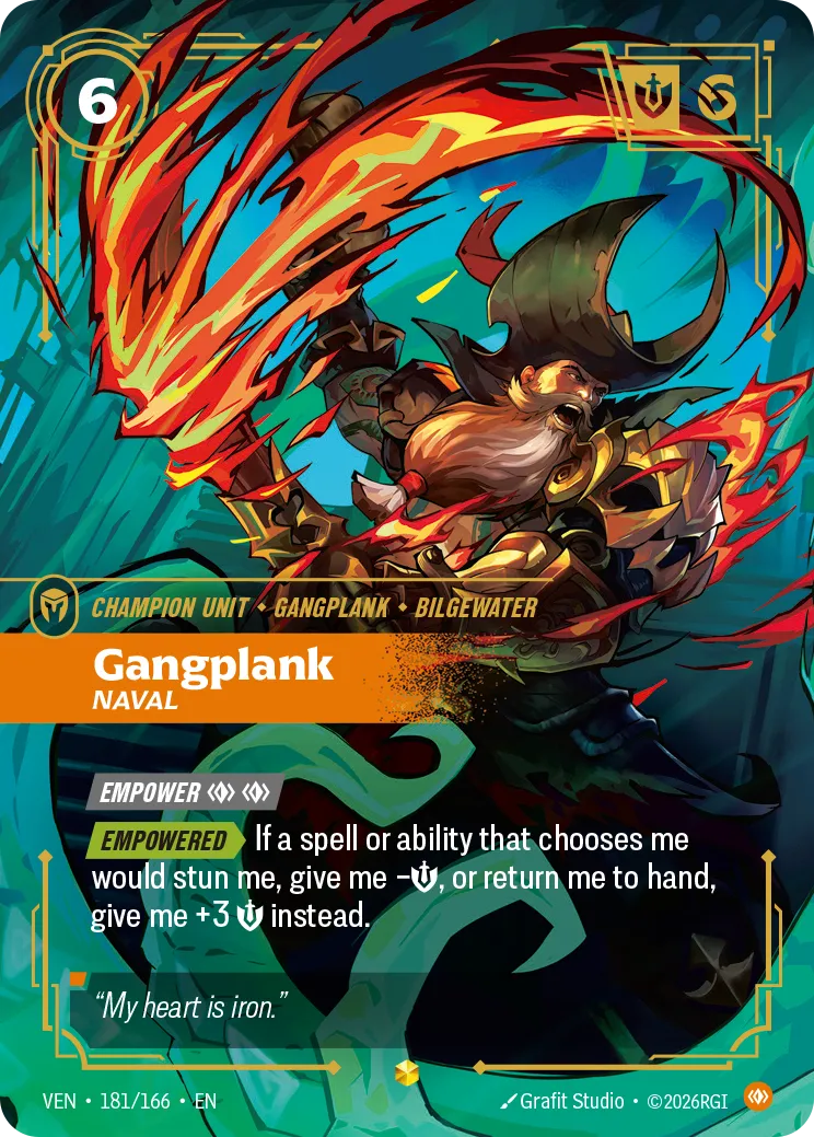 Gangplank - Naval (Overnumbered)