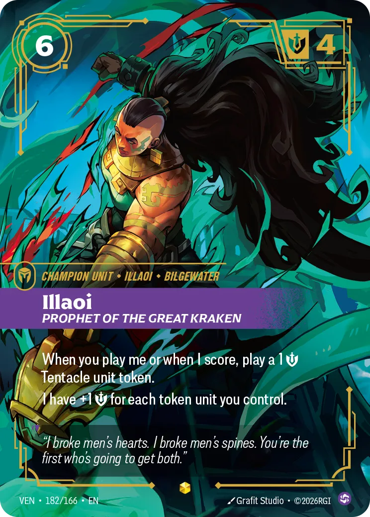 Illaoi - Prophet of the Great Kraken (Overnumbered)