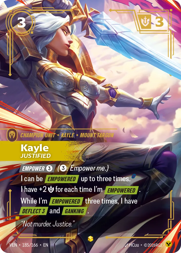 Kayle - Justified (Overnumbered)
