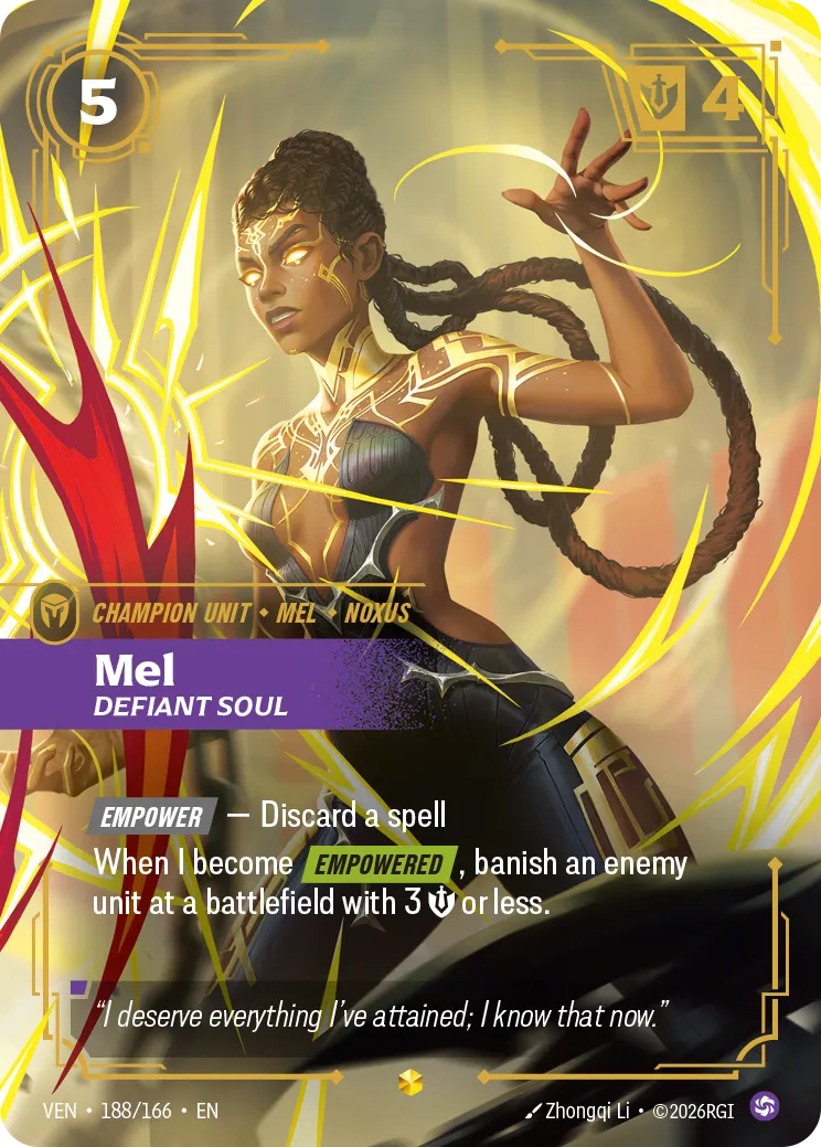 Mel - Defiant Soul (Overnumbered)