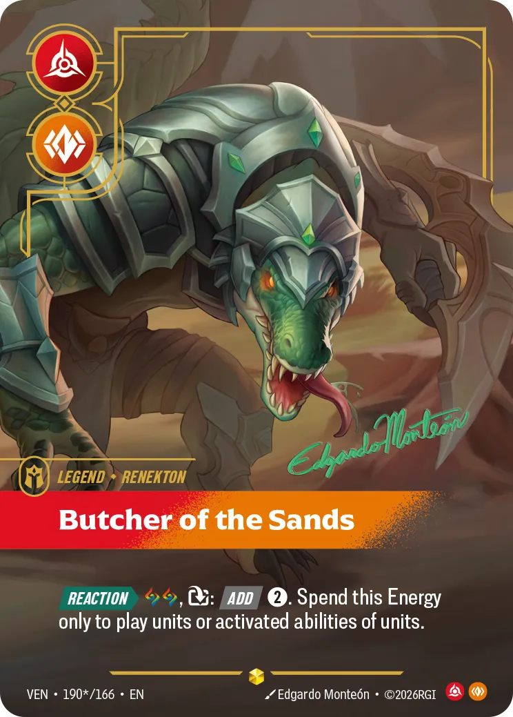 Renekton - Butcher of the Sands (Signature)