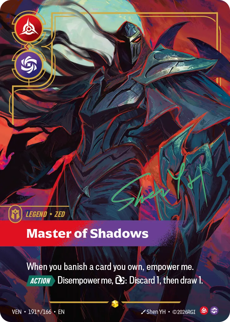 Zed - Master of Shadows (Signature)