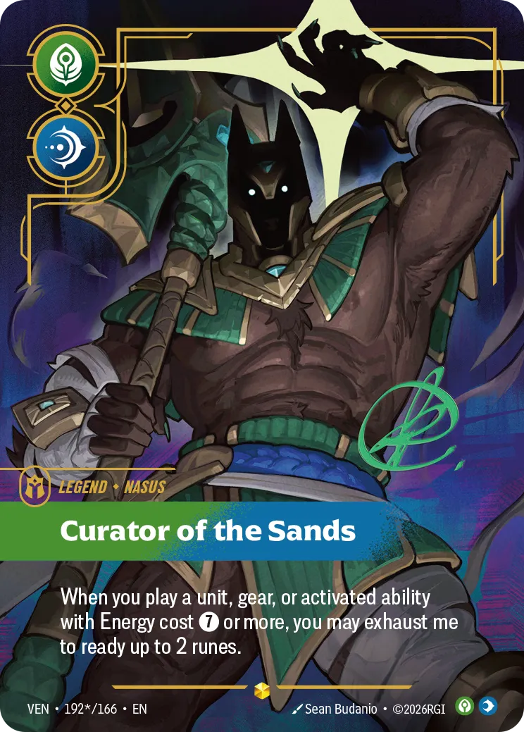 Nasus - Curator of the Sands (Signature)